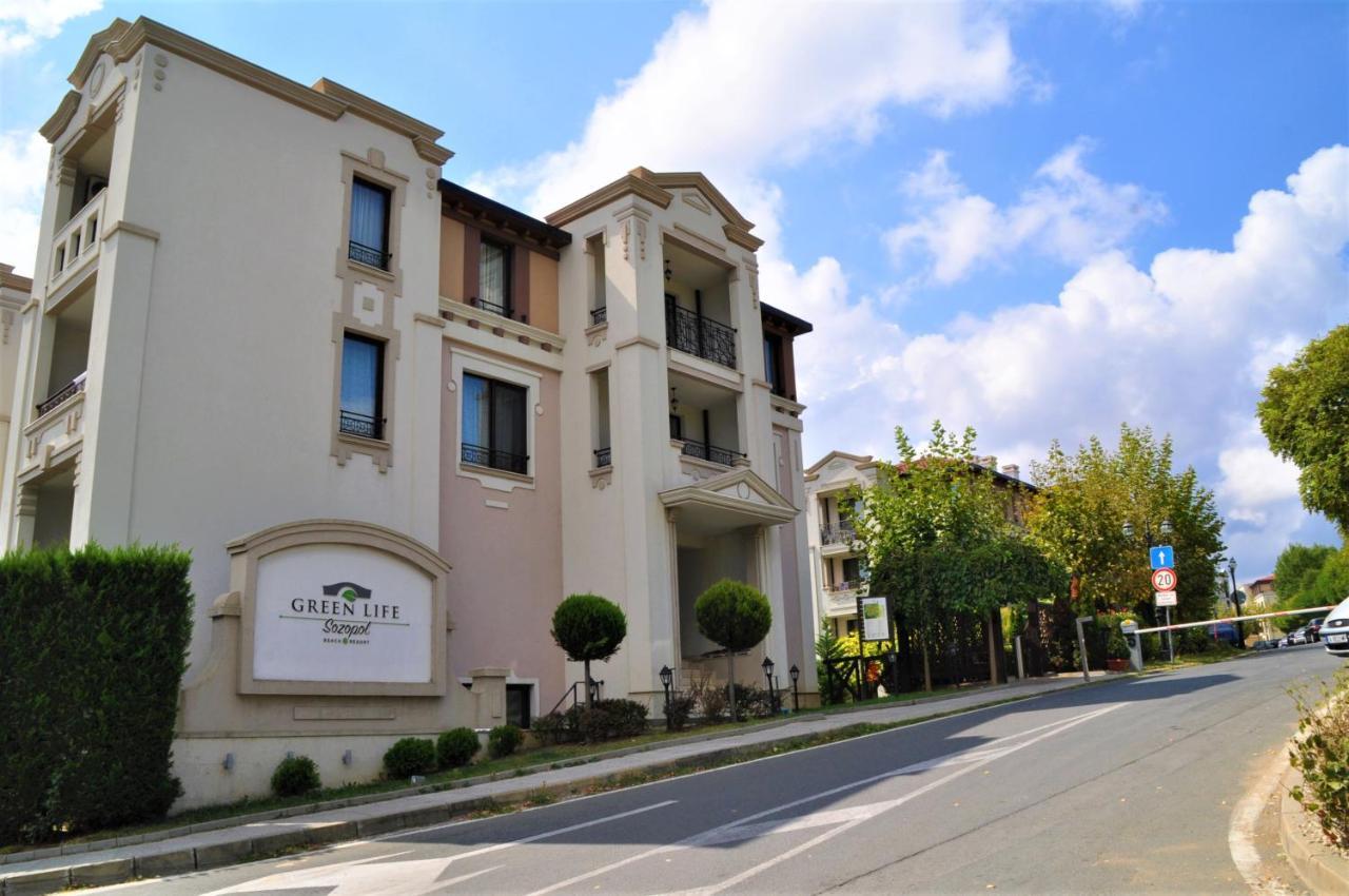 Private Studio In "Green Life Beach Resort Sozopol" المظهر الخارجي الصورة